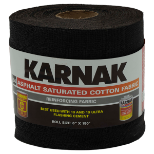 34 Asphalt Saturated Cotton Fabric